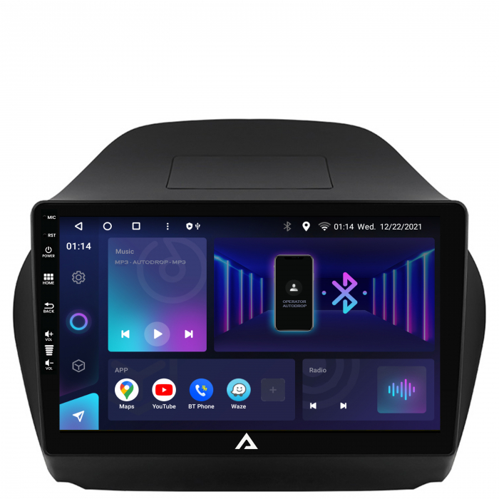 Navigatie Android 12 Hyundai IX35 QLED | AutoDrop.ro [3]