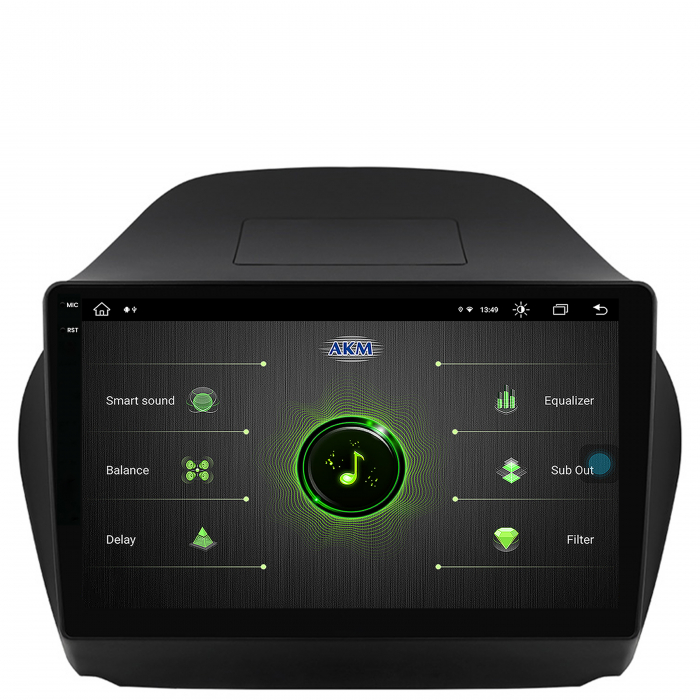 Navigatie Android 13 2K Hyundai IX35 4+64GB | AutoDrop.ro [6]
