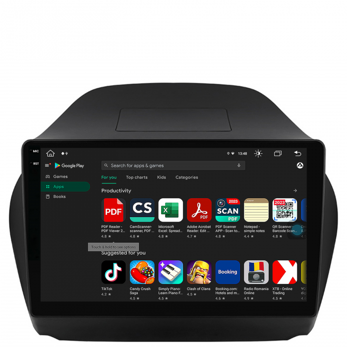Navigatie Android 13 2K Hyundai IX35 4+64GB | AutoDrop.ro [8]