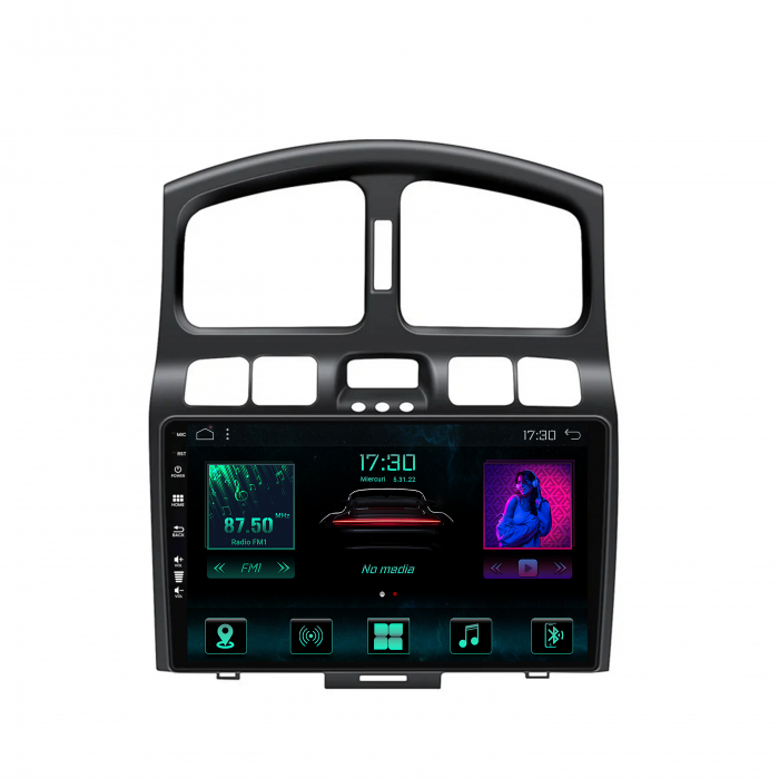 Navigatie Android Hyundai Santa Fe 6-128GB | AutoDrop.ro [2]
