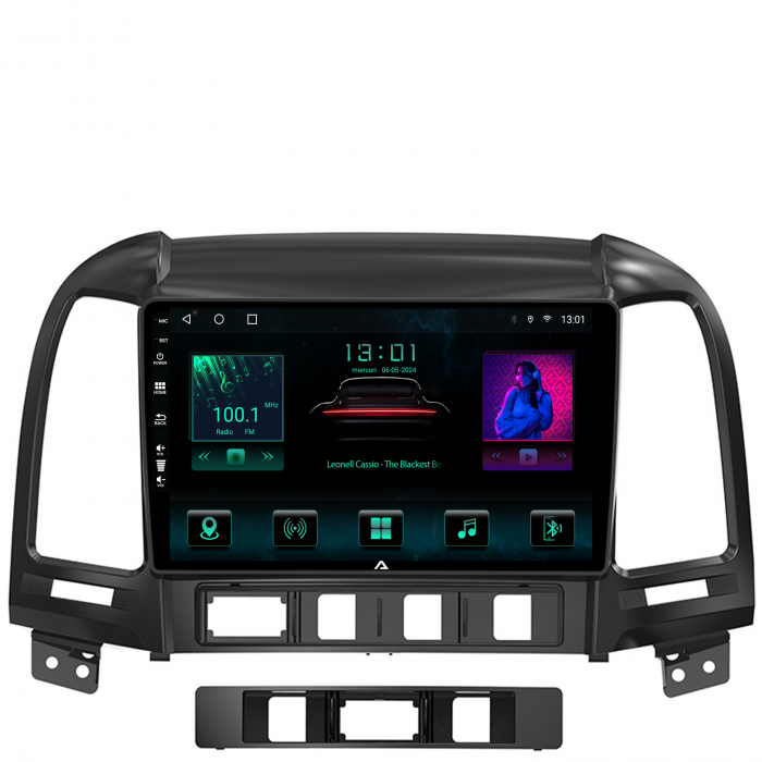 Navigatie  Android 13 Hyundai Santa FE 4+64GB | AutoDrop.ro [2]