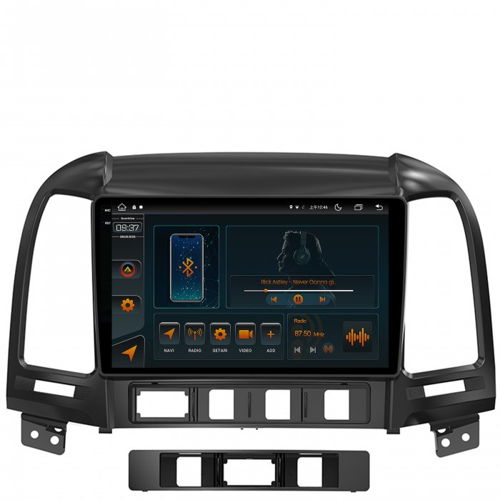 Navigatie Android 13 2K Hyundai Santa FE 4GB | AutoDrop.ro [2]
