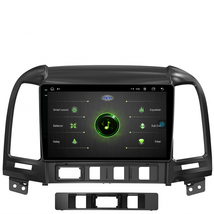 Navigatie Android 13 2K Hyundai Santa FE 4GB | AutoDrop.ro [8]