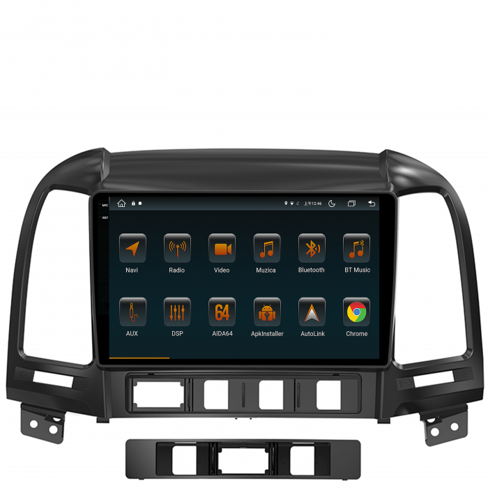 Navigatie Android 13 2K Hyundai Santa FE 4GB | AutoDrop.ro [3]