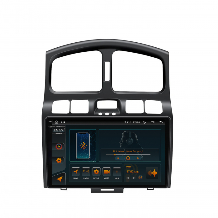 Navigatie Android 13 2K Hyundai Santa FE 4GB | AutoDrop.ro [2]