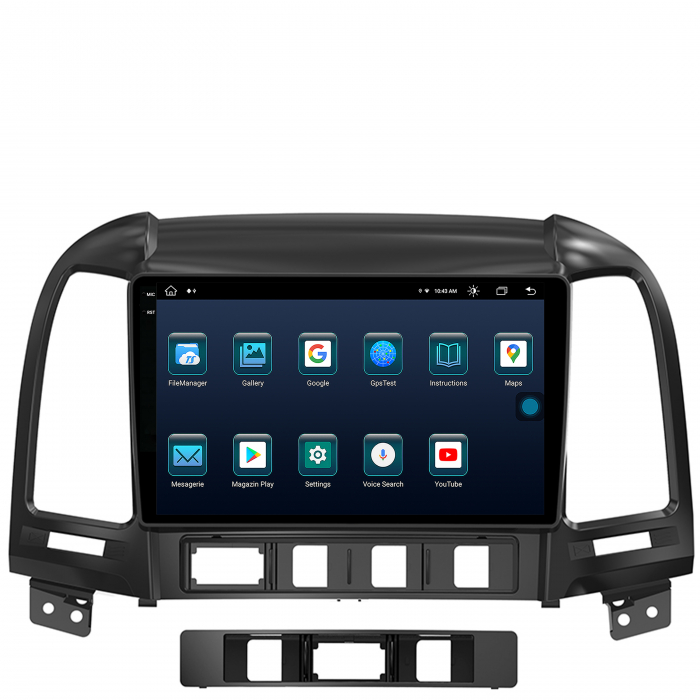 Navigatie Android 13 2K Hyundai Santa FE 8GB | AutoDrop.ro [4]