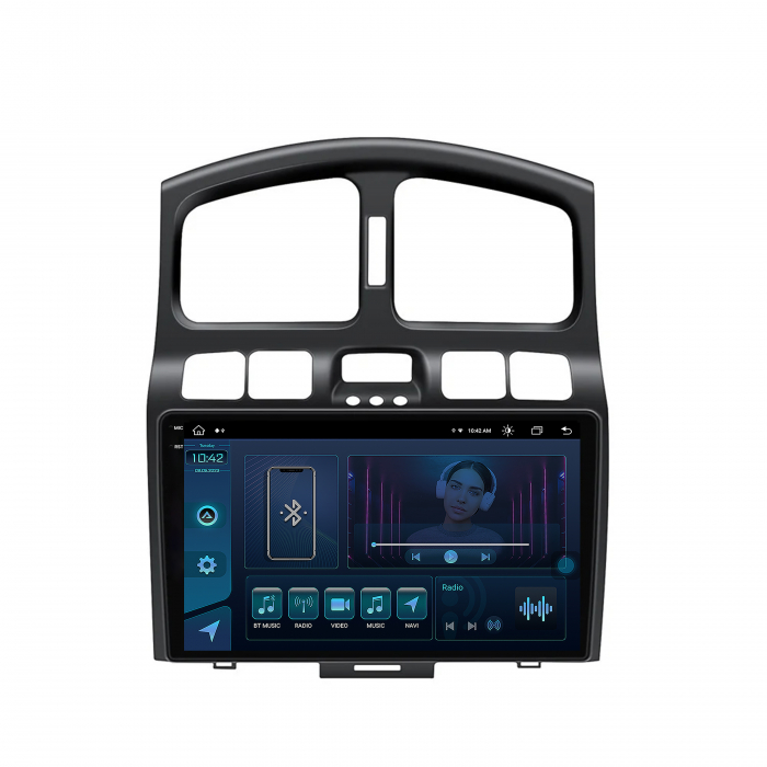 Navigatie Android 13 2K Hyundai Santa FE 8GB | AutoDrop.ro [2]