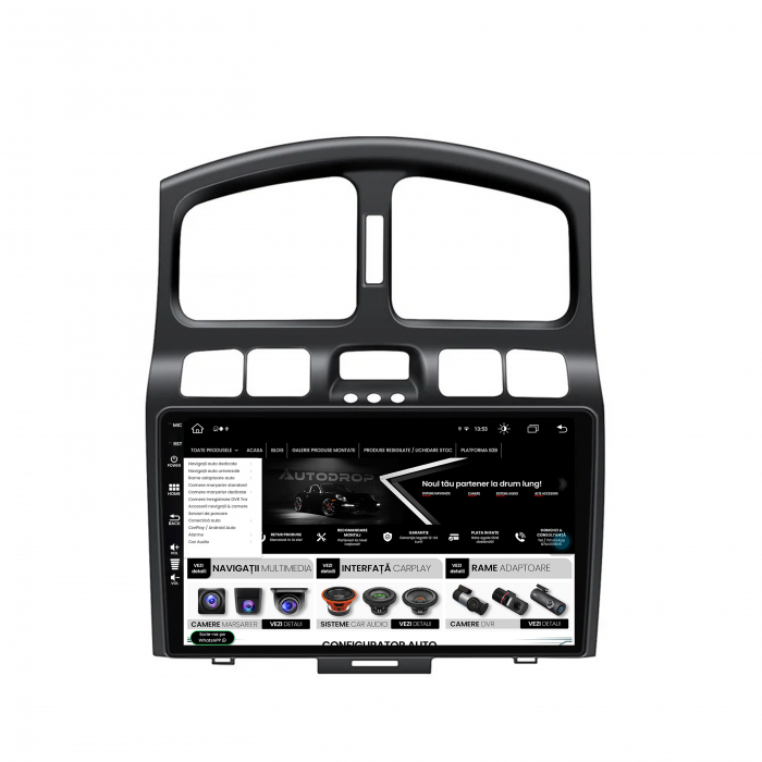 Navigatie Android 13 Hyundai Santa FE 8GB | AutoDrop.ro [5]