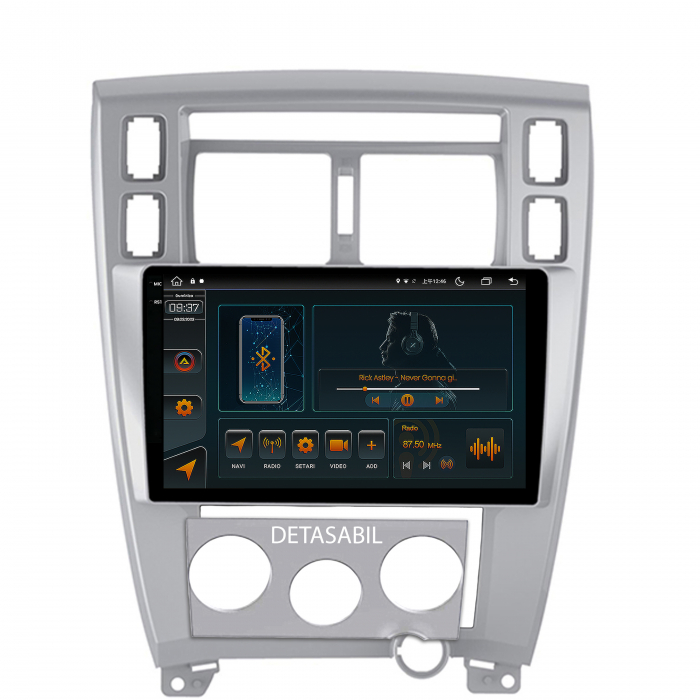 Navigatie Android 13 2K Hyundai Tucson 4GB | AutoDrop.ro [2]