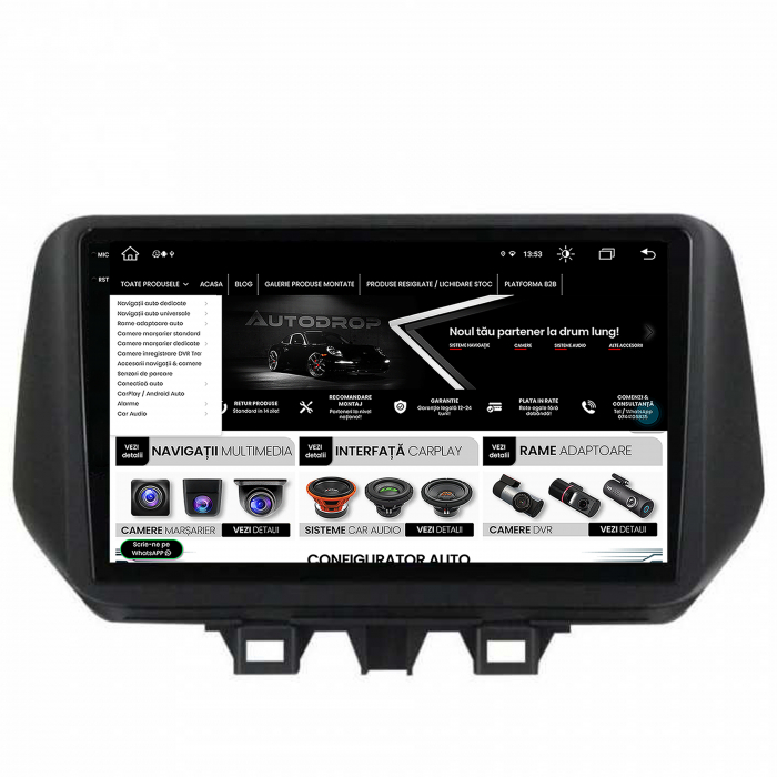 Navigatie 2K Android 13 Hyundai Tucson 3 4GB | AutoDrop.ro [7]