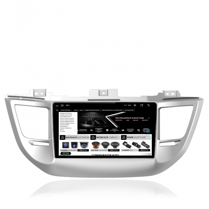 Navigatie Android 13 2K Hyundai Tucson 3 8GB | AutoDrop.ro [11]