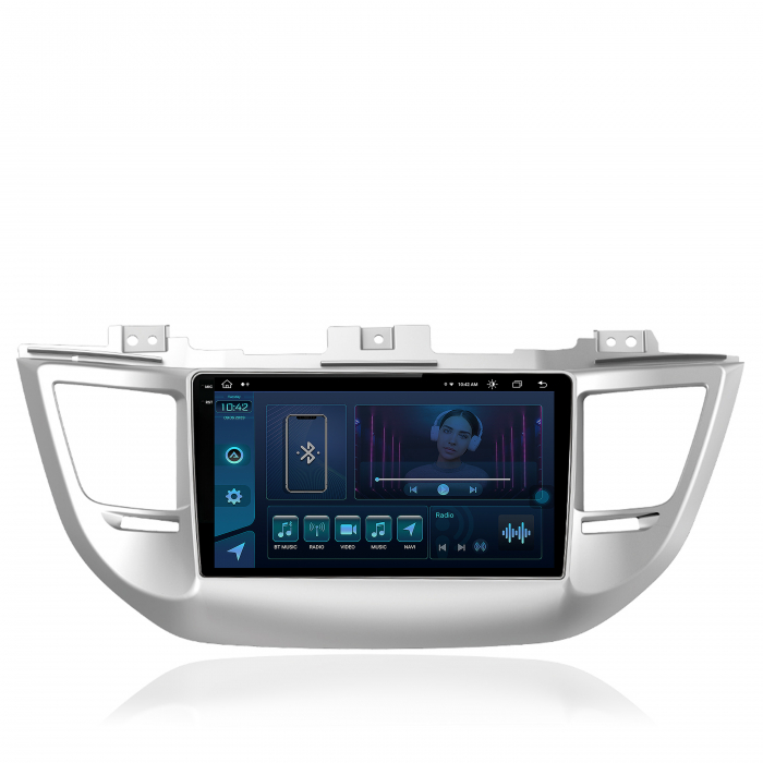 Navigatie Android 13 2K Hyundai Tucson 3 8GB | AutoDrop.ro [2]