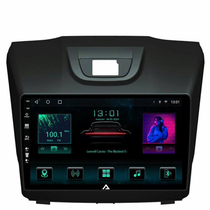 Navigatie  Android 13 Isuzu D-MAX 4+64GB | AutoDrop.ro [2]