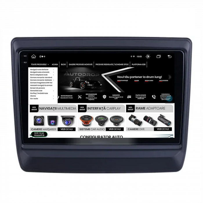 Navigatie 2K Isuzu D-MAX 2020+ Android 4GB | AutoDrop.ro [12]