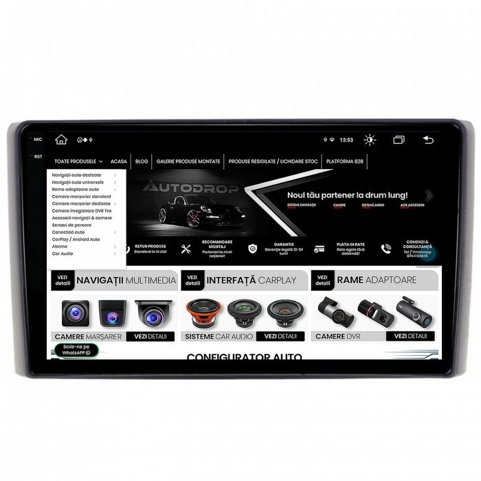 Navigatie 2K Iveco Daily 2006-2014 4+64GB | AutoDrop.ro [13]