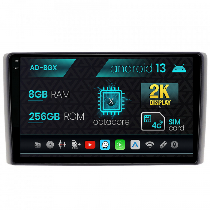 Navigatie 2K Iveco Daily 2013+ 8+256GB | AutoDrop.ro [2]