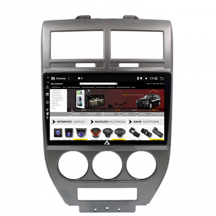 Android AD-BGQ Jeep Compass 2006-2010 4GB | AutoDrop.ro [6]
