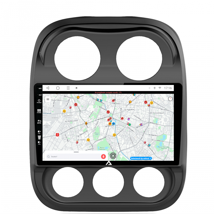 Navigatie Carplay Jeep Compass 2009+ 2GB | AutoDrop.ro [10]