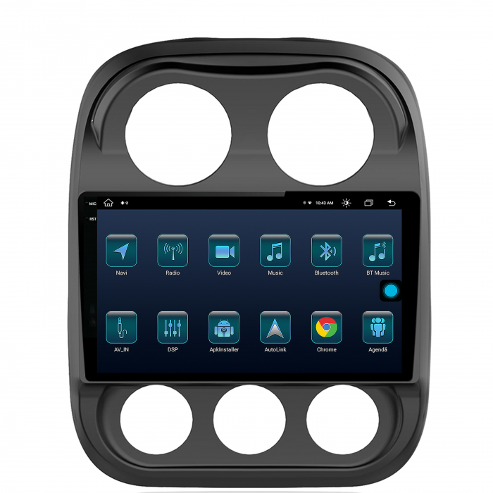 Navigatie 2K Android Jeep Compass 2009+ 8GB | AutoDrop.ro [3]