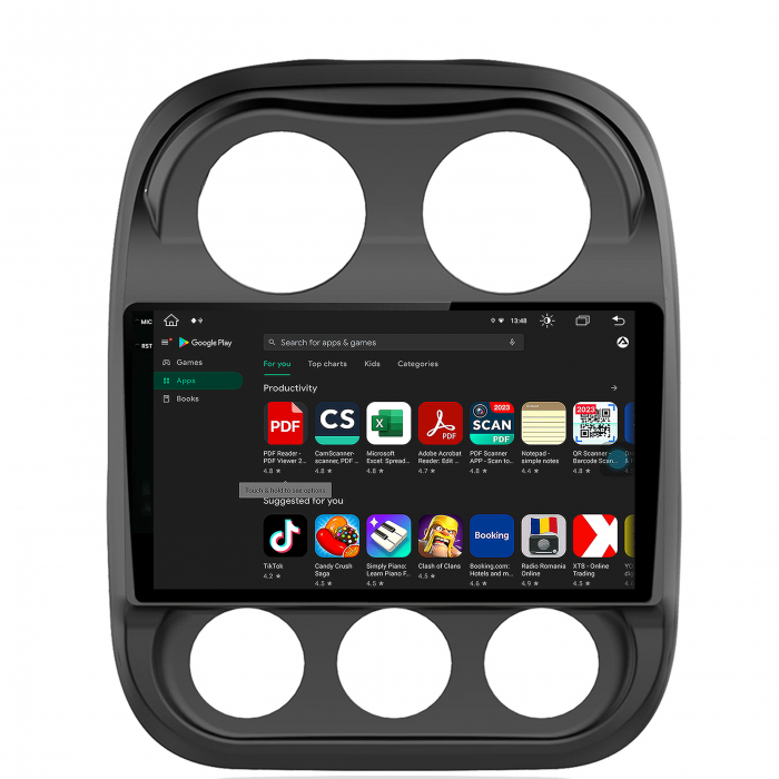Navigatie 2K Android Jeep Compass 2009+ 8GB | AutoDrop.ro [8]