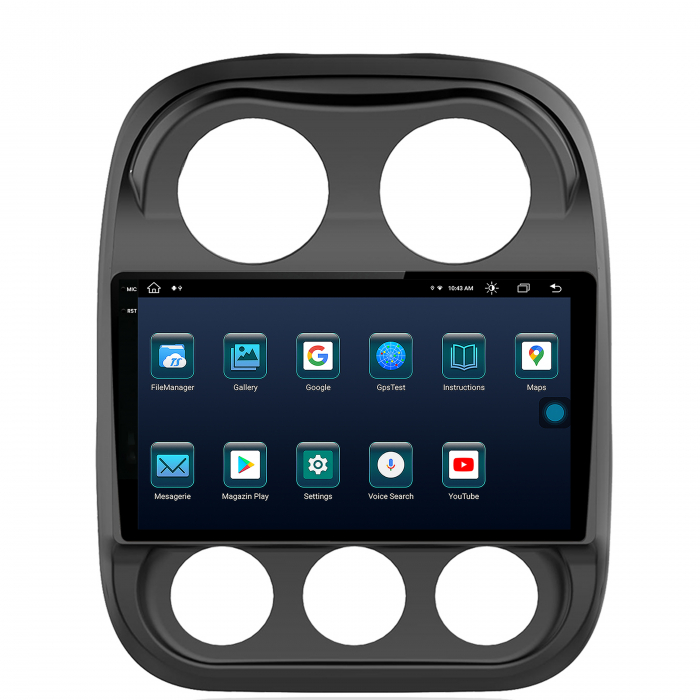 Navigatie 2K Android Jeep Compass 2009+ 8GB | AutoDrop.ro [4]