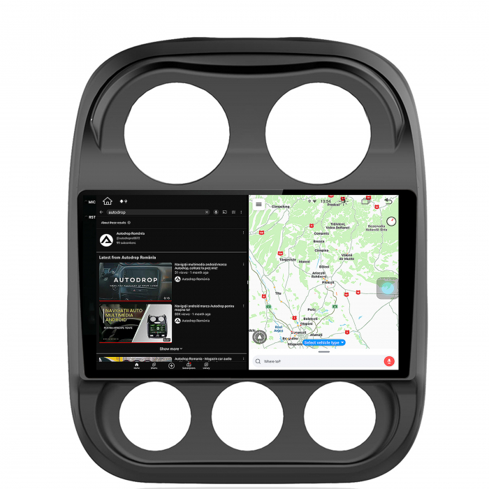 Navigatie 2K Android Jeep Compass 2009+ 8GB | AutoDrop.ro [6]