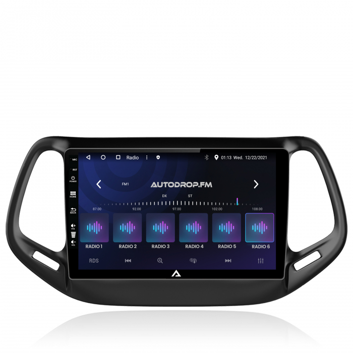 QLED Android Jeep Compass 2016+ 4GB | AutoDrop.ro [4]