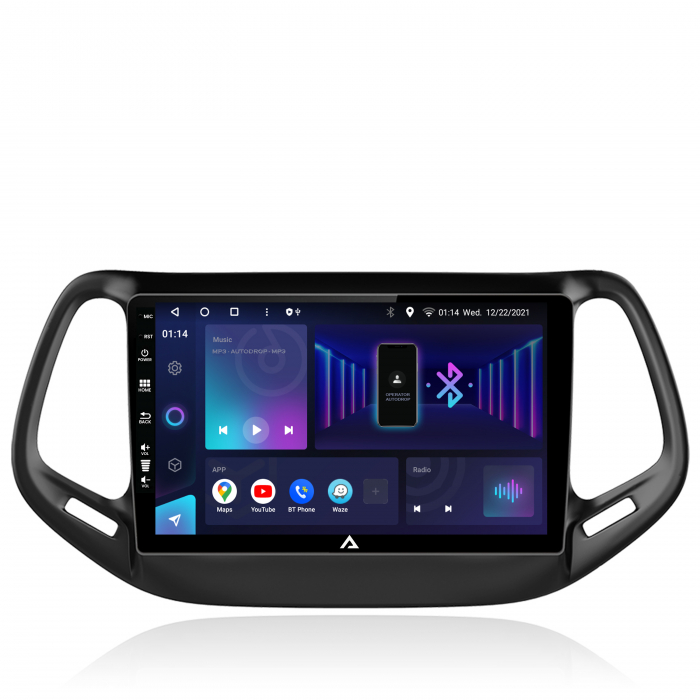 QLED Android Jeep Compass 2016+ 4GB | AutoDrop.ro [3]