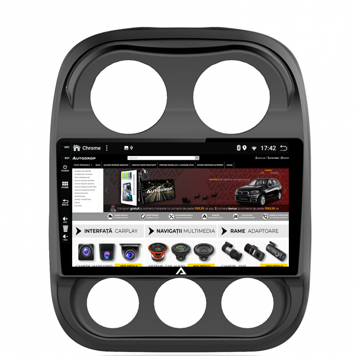 Navigatie QLED Jeep Compass 2016+ 4GB | AutoDrop.ro [8]