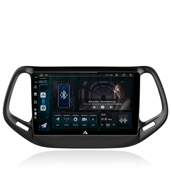 Navigatie Android Jeep Compass 2016+ 8GB | AutoDrop.ro [3]