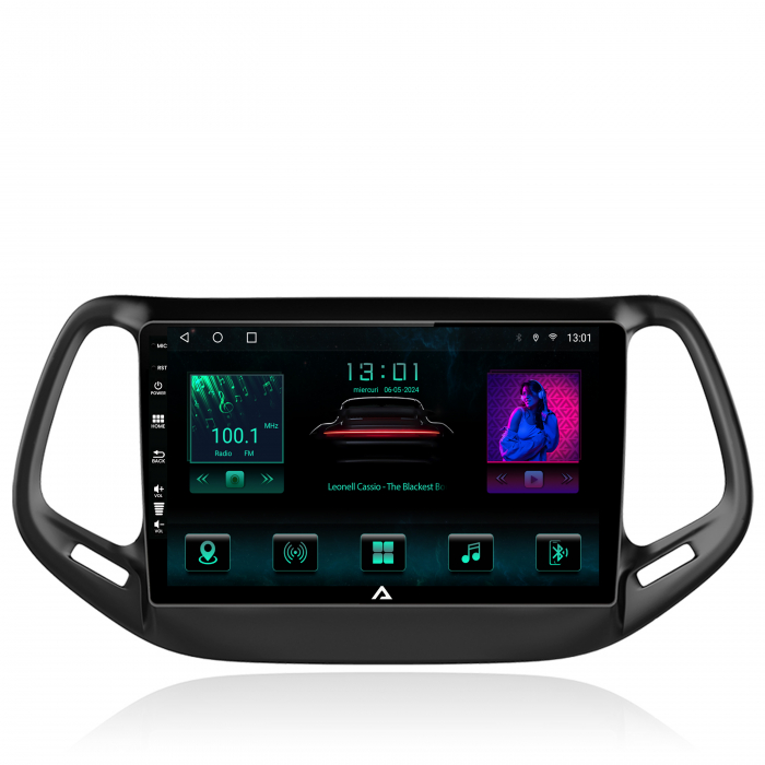 Navigatie Android Jeep Compass 2016+ 4GB | AutoDrop.ro [2]