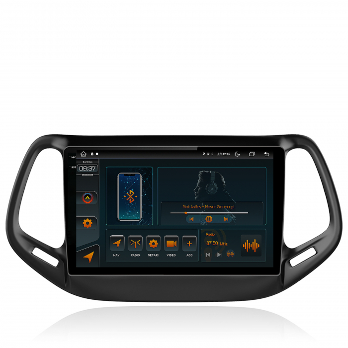 Navigatie 2K Android Jeep Compass 2016+ 4GB | AutoDrop.ro [2]