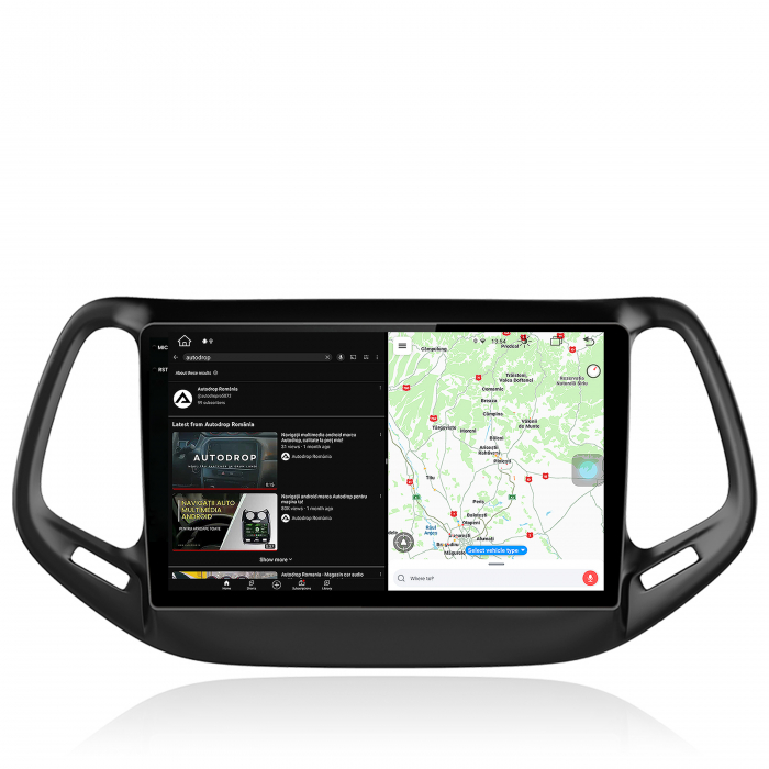 Navigatie 2K Android Jeep Compass 2016+ 8GB | AutoDrop.ro [5]