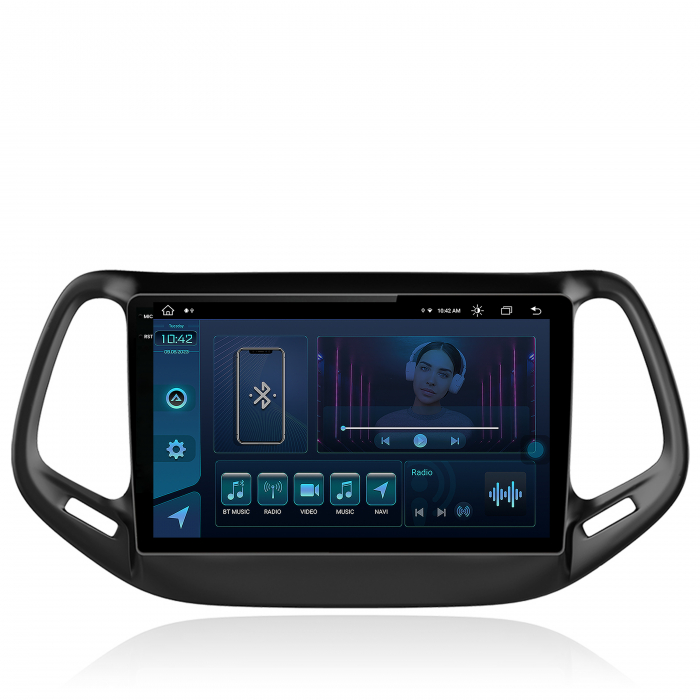 Navigatie 2K Android Jeep Compass 2016+ 8GB | AutoDrop.ro [2]