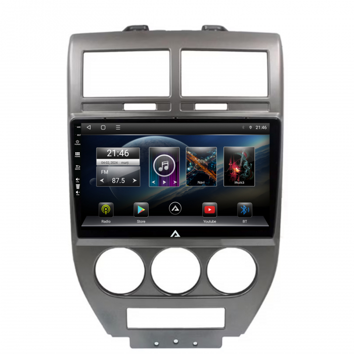 Navigatie Android Jeep Compass 2006-2010 2GB | AutoDrop.ro [2]