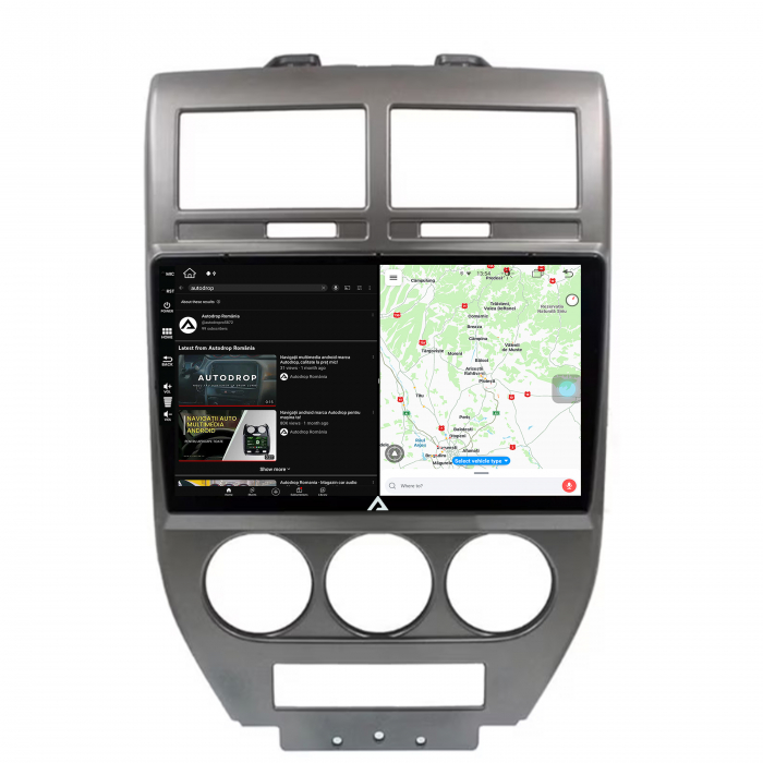 Android AD-BGZ Jeep Compass 2006-2010 8GB | AutoDrop.ro [5]