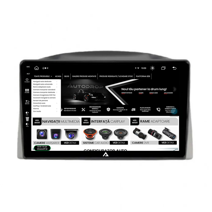 Navigatie Android Jeep Grand Cherokee 8GB | AutoDrop.ro [4]
