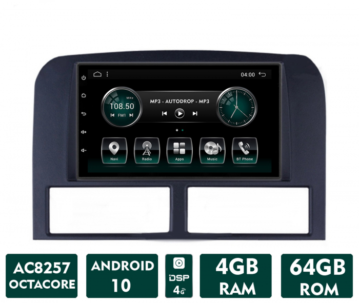 Navigatie Android 10 Grand Cherokee 7" 4+64GB | AutoDrop.ro [1]