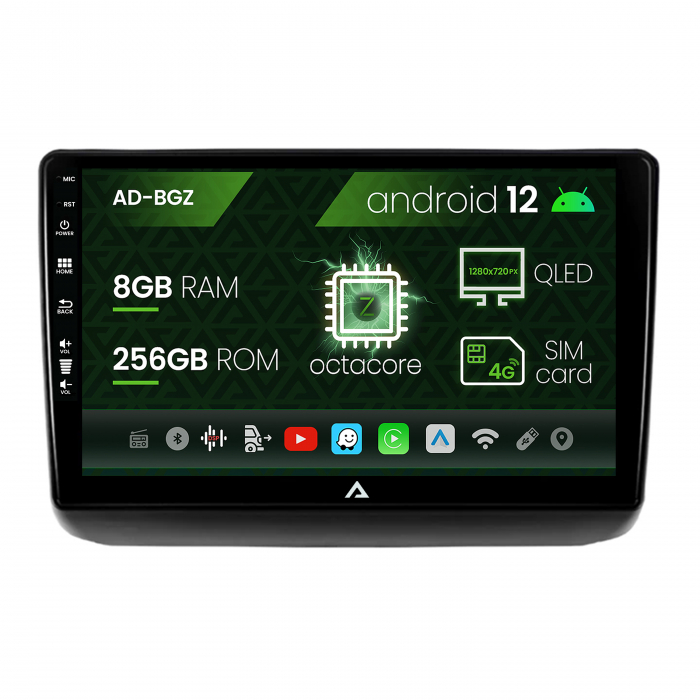 Navigatie Jeep Grand Cherokee (2013-2020), Android 13, Z-Octacore 8GB RAM + 256GB ROM, 9 Inch - AD-BGZ9008+AD-BGRKIT298