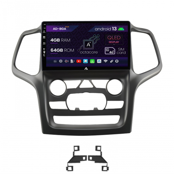 Navigatie Android Grand cherokee (2014-2022) 4+64GB | AutoDrop.ro [1]