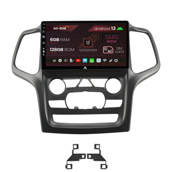 Navigatie Android Jeep Grand Cherokee 6+128GB | AutoDrop.ro [1]
