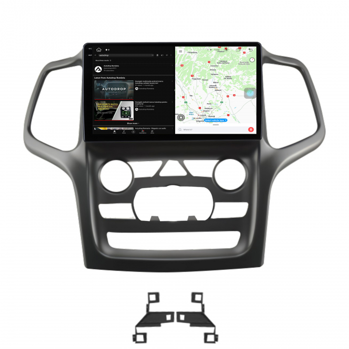 Navigatie 2K Android 13 Grand Cherokee 4GB | AutoDrop.ro [5]