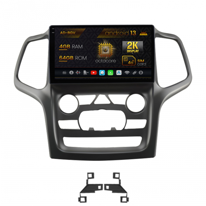 Navigatie 2K Android 13 Grand Cherokee 4GB | AutoDrop.ro [1]