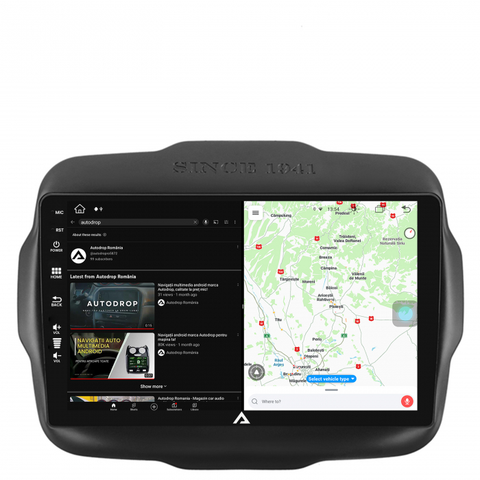 Navigatie Android Jeep Renegade 2014-2018 8GB | AutoDrop.ro [6]