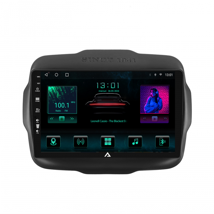 Navigatie Android Jeep Renegade 2014-2018 6GB | AutoDrop.ro [2]