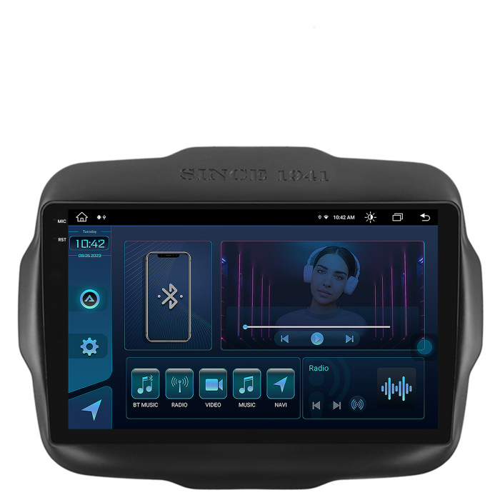Navigatie 2K Android Jeep Renegade 2014-2018 8GB | AutoDrop.ro [2]