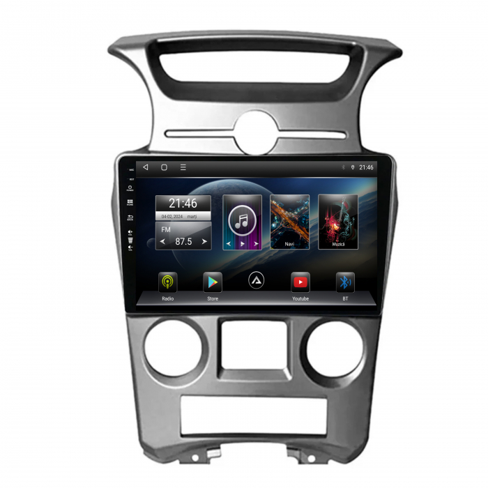 Navigatie Carplay Android 12 Kia Carens 2gb | AutoDrop.ro [2]