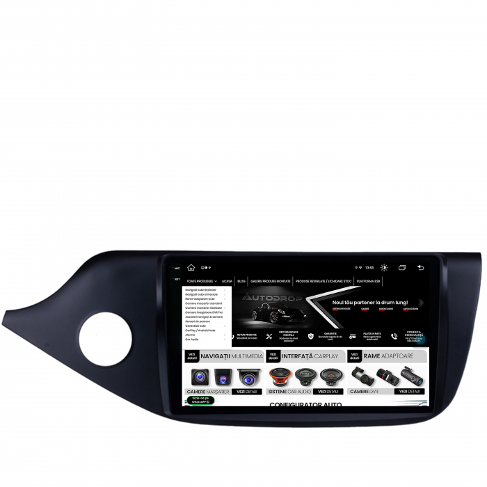 Navigatie 2K Android 13 Kia Ceed 8+256GB | AutoDrop.ro [11]