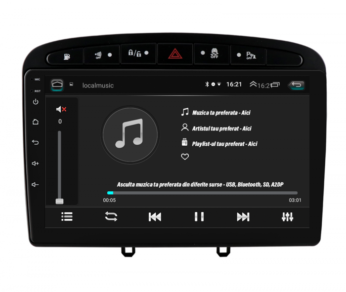 Navigatie Android Peugeot 308/408 | AutoDrop.ro [7]