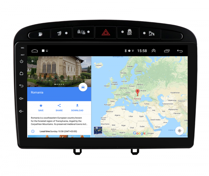 Navigatie Android Peugeot 308/408 2GB | AutoDrop.ro [13]